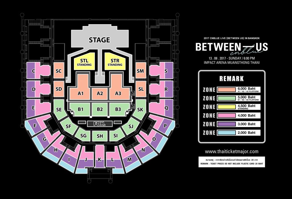 2017 CNBLUE LIVE [BETWEEN US] IN BANGKOK