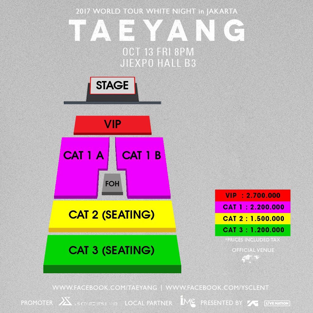 [TAEYANG 2017 WORLD TOUR WHITE NIGHT IN JAKARTA] VIPs.. be ready TAEYANG will be back to Jakarta-2