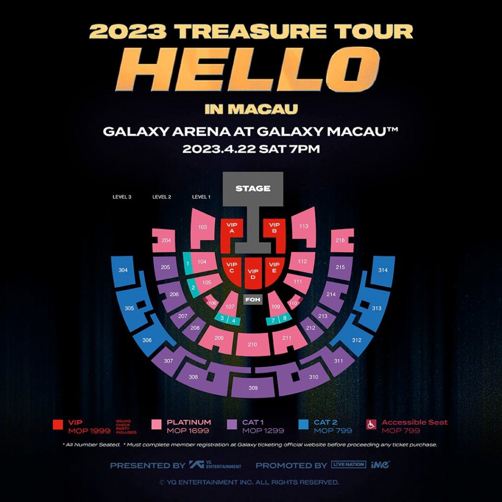 2023 TREASURE set map