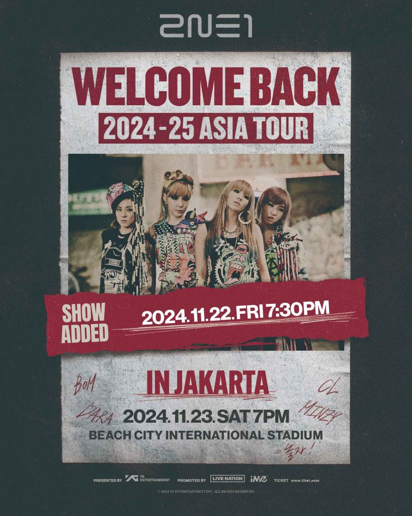 2NE1 WELCOME BACK ins JAKARTA show added 11zon