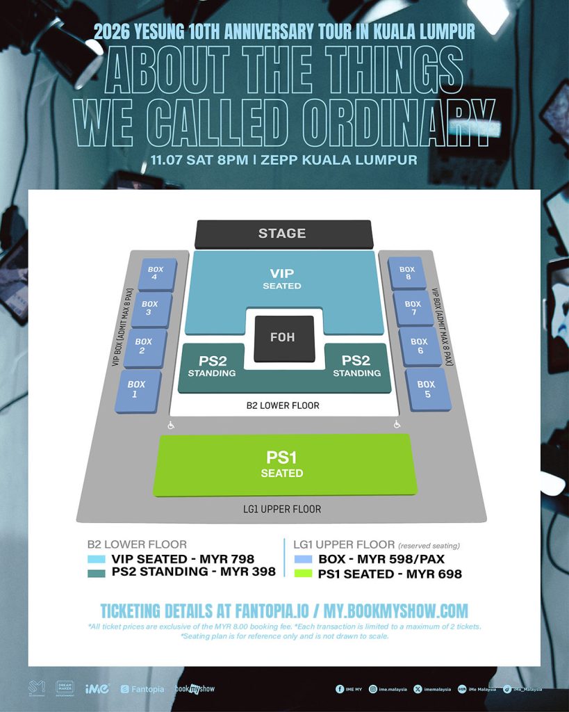 YSKL Seat Map